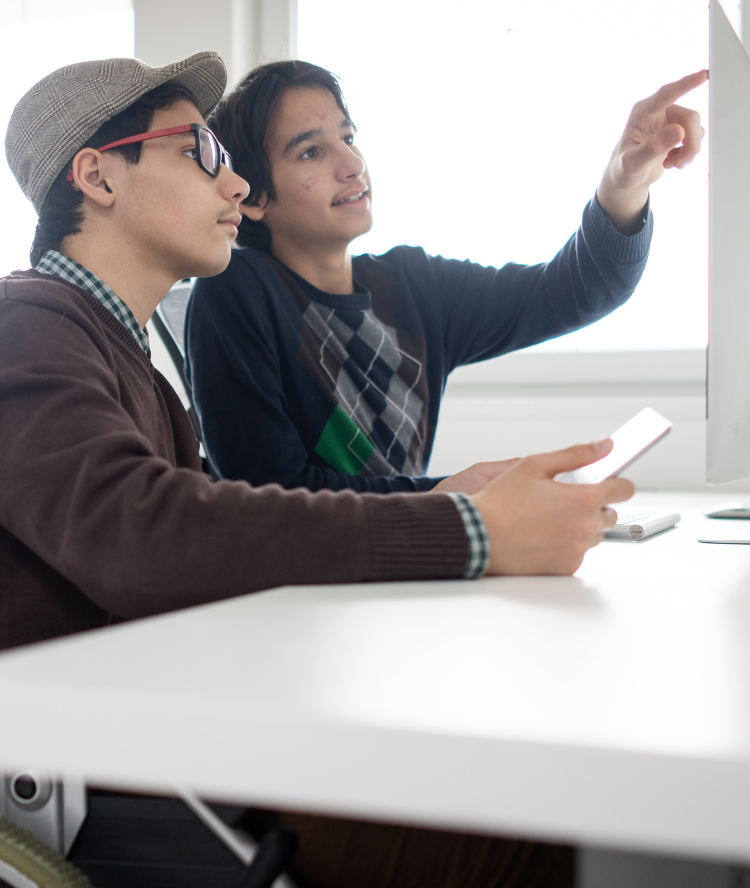 Two technology experts